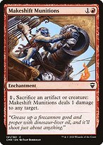 Glossy Finish Commander Legends Makeshift Munitions ( #191 )