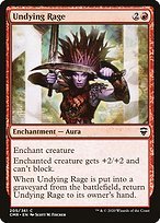 Glossy Finish Commander Legends Undying Rage ( #205 )