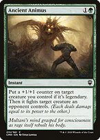 Glossy Finish Commander Legends Ancient Animus ( #215 )