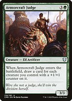 Glossy Finish Commander Legends Armorcraft Judge ( #218 )