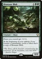 Glossy Finish Commander Legends Biowaste Blob ( #219 )