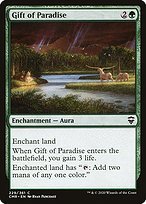 Glossy Finish Commander Legends Gift of Paradise ( #229 )