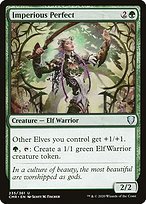 Glossy Finish Commander Legends Imperious Perfect ( #235 )
