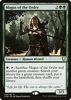 Glossy Finish Commander Legends Magus of the Order ( #242 )