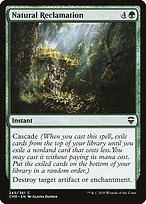 Glossy Finish Commander Legends Natural Reclamation ( #245 )