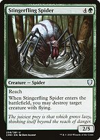 Glossy Finish Commander Legends Stingerfling Spider ( #258 )