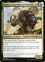 Glossy Finish Commander Legends Hamza, Guardian of Arashin ( #278 )