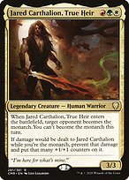 Glossy Finish Commander Legends Jared Carthalion, True Heir ( #281 )