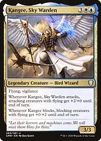 Glossy Finish Commander Legends Kangee, Sky Warden ( #283 )