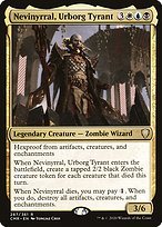 Glossy Finish Commander Legends Nevinyrral, Urborg Tyrant ( #287 )