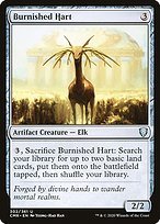 Glossy Finish Commander Legends Burnished Hart ( #302 )