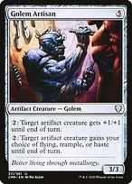 Glossy Finish Commander Legends Golem Artisan ( #311 )