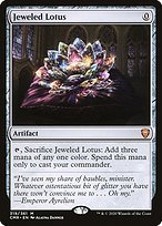 Glossy Finish Commander Legends Jeweled Lotus ( #319 )