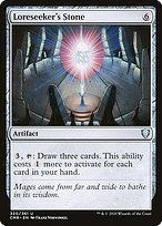 Glossy Finish Commander Legends Loreseeker's Stone ( #320 )