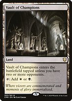 Glossy Finish Commander Legends Vault of Champions ( #360 )