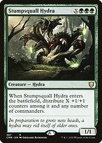 Glossy Finish Commander Legends Stumpsquall Hydra ( #367 )