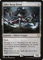 Glossy Finish Commander Legends Elder Deep-Fiend ( #368 )
