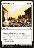 Glossy Finish Commander Legends Winds of Rath ( #392 )