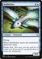 Glossy Finish Commander Legends Mulldrifter ( #400 )