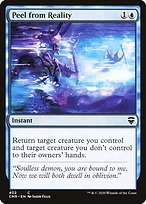 Glossy Finish Commander Legends Peel from Reality ( #402 )