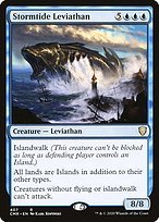 Glossy Finish Commander Legends Stormtide Leviathan ( #407 )