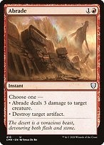 Glossy Finish Commander Legends Abrade ( #410 )
