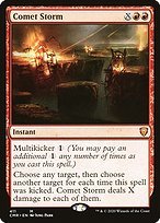 Glossy Finish Commander Legends Comet Storm ( #411 )