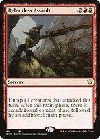 Glossy Finish Commander Legends Relentless Assault ( #416 )
