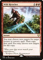 Glossy Finish Commander Legends Wild Ricochet ( #419 )