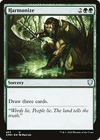 Glossy Finish Commander Legends Harmonize ( #427 )