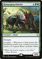 Glossy Finish Commander Legends Rampaging Baloths ( #431 )