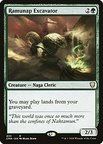 Glossy Finish Commander Legends Ramunap Excavator ( #433 )