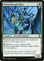 Glossy Finish Commander Legends Wickerbough Elder ( #440 )