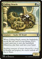 Glossy Finish Commander Legends Coiling Oracle ( #443 )