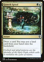 Glossy Finish Commander Legends Growth Spiral ( #446 )