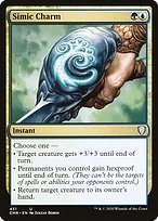 Glossy Finish Commander Legends Simic Charm ( #451 )