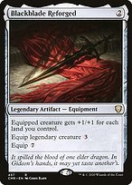 Glossy Finish Commander Legends Blackblade Reforged ( #457 )