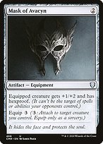 Glossy Finish Commander Legends Mask of Avacyn ( #466 )