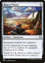 Glossy Finish Commander Legends Ring of Thune ( #468 )