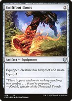 Glossy Finish Commander Legends Swiftfoot Boots ( #474 )