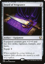 Glossy Finish Commander Legends Sword of Vengeance ( #475 )