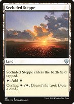 Glossy Finish Commander Legends Secluded Steppe ( #491 )