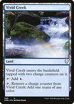 Glossy Finish Commander Legends Vivid Creek ( #500 )
