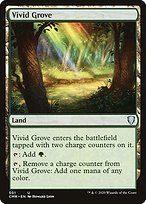 Glossy Finish Commander Legends Vivid Grove ( #501 )