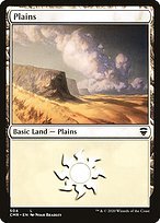 Glossy Finish Commander Legends Plains ( #504 )