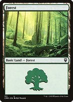 Glossy Finish Commander Legends Forest ( #511 )
