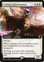 Glossy Finish Commander Legends Archon of Coronation ( #616 )