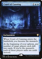 Glossy Finish Commander Legends Court of Cunning ( #633 )