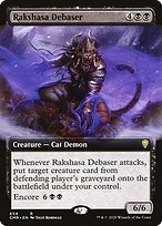 Glossy Finish Commander Legends Rakshasa Debaser ( #654 )