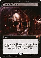 Glossy Finish Commander Legends Vampiric Tutor ( #656 )